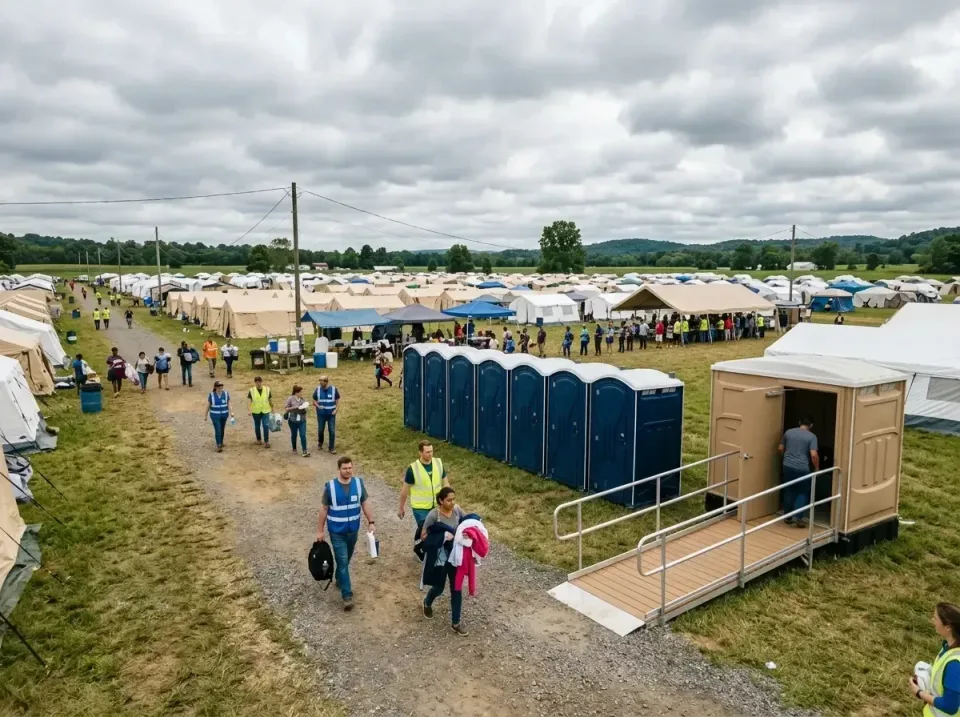 disaster-relief-camp-restrooms-010 — frequently asked questions, Dumpster & Portable Bathrooms Rental in Iroquois Point, HI